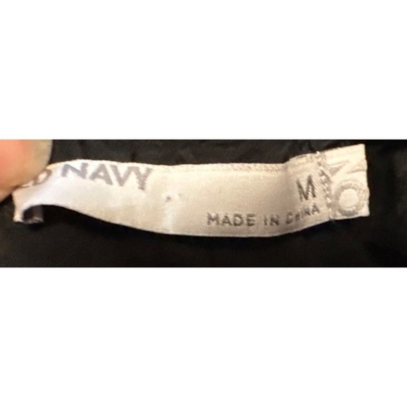 Old Navy Sundress w/Tie Neck Geometric Pattern Cotton Blend Junior's Size M - Picture 11 of 13